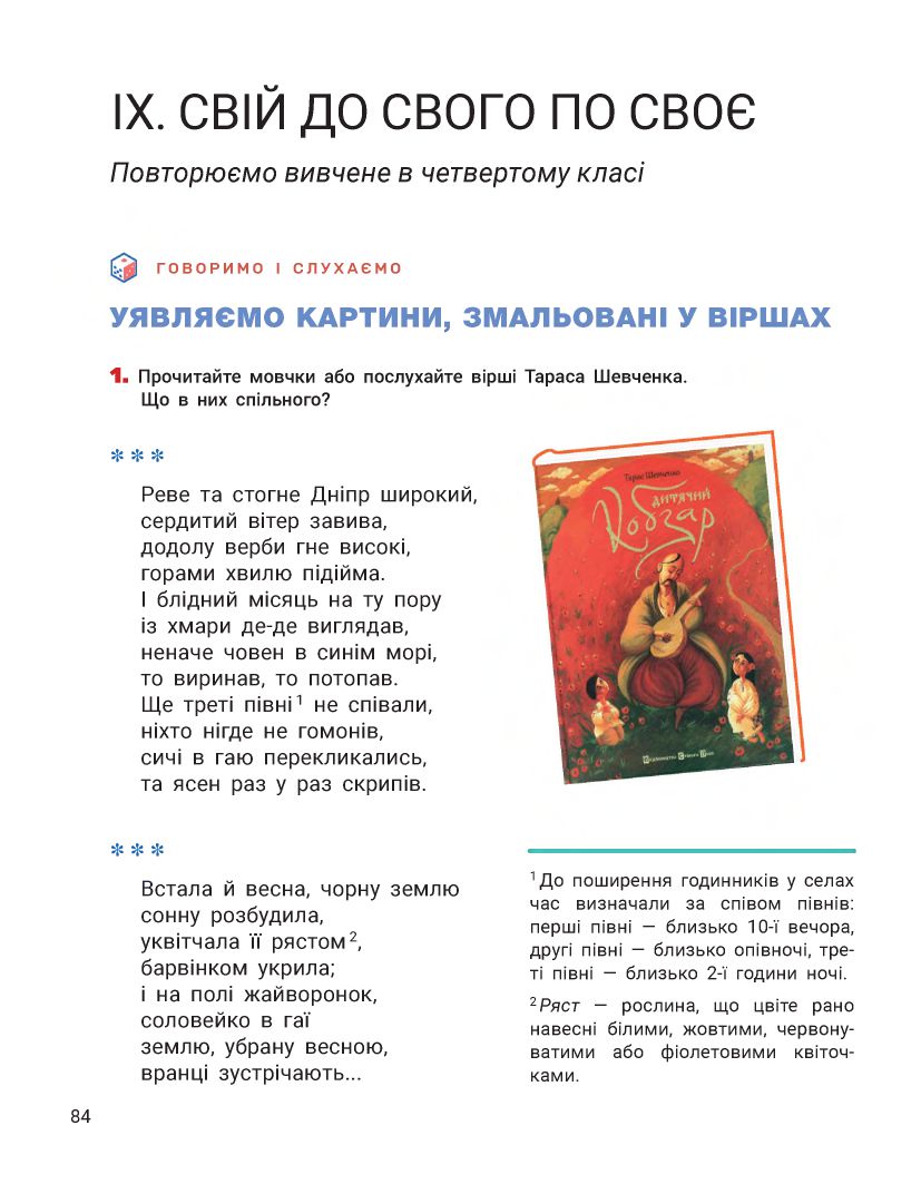 Українська мова та читання 4 клас Іщенко О.Л., Іщенко А.Ю. 2021