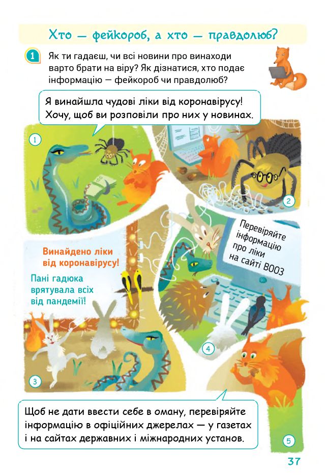 Українська мова та читання 4 клас Г. С. Остапенко, О. В. Волощенко, О. П. Козак 2021