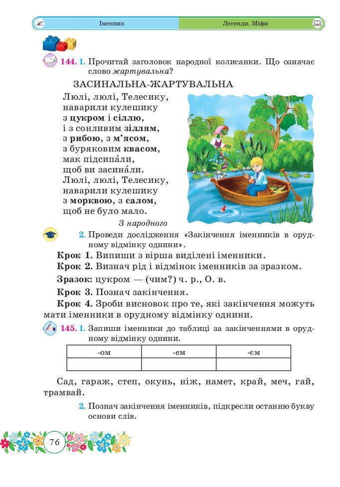 Українська мова та читання 4 клас Г. Сапун 2021