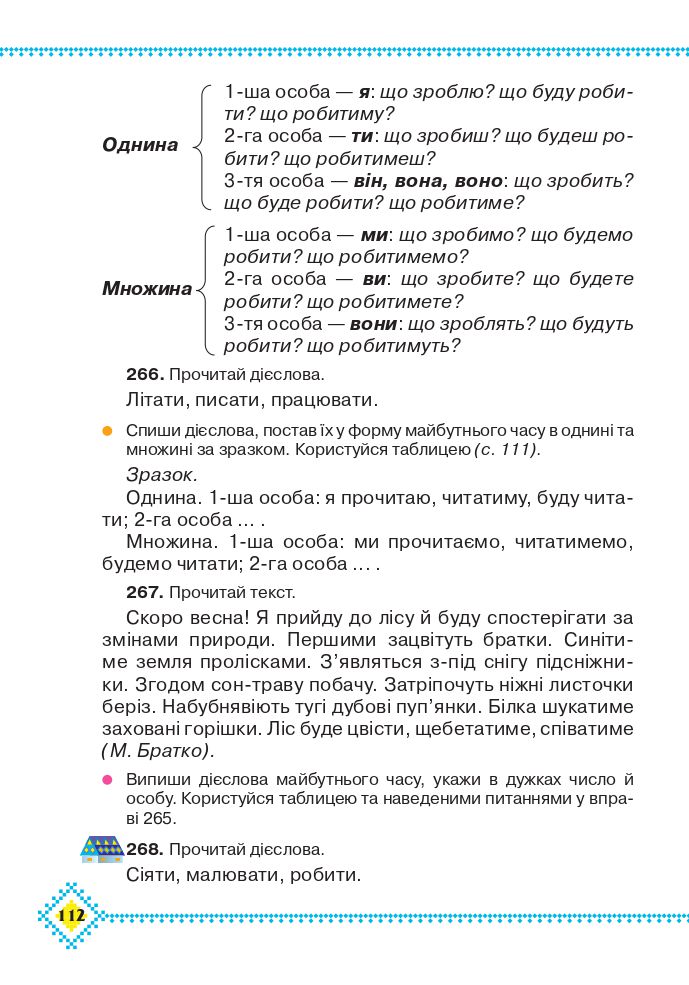 Українська мова та читання 4 клас М. Захарійчук 2021
