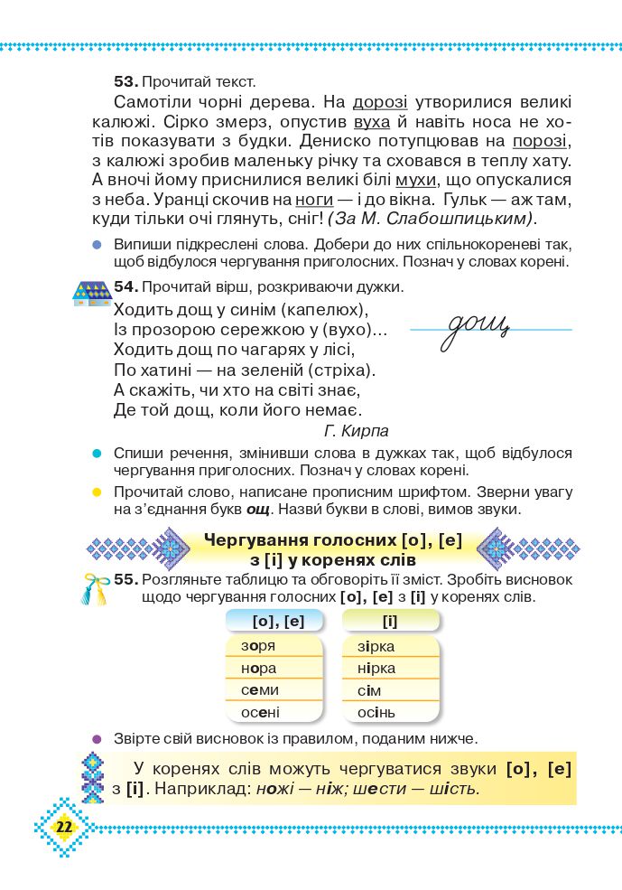 Українська мова та читання 4 клас М. Захарійчук 2021