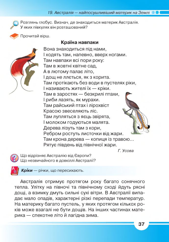 Я досліджую світ 4 клас Андрусенко І. В., Котелянець Н. В, Агєєва О. В. 2021