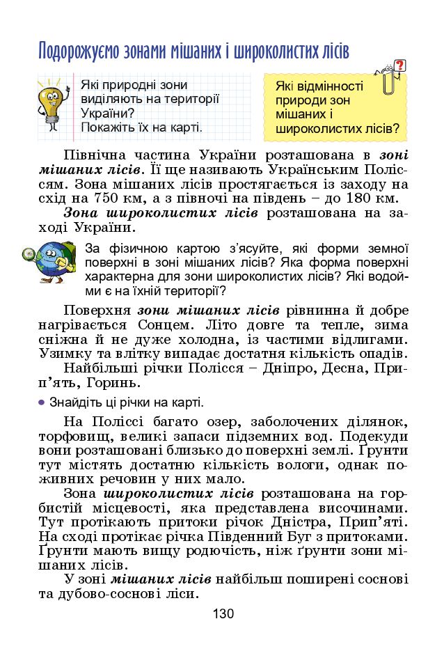 Я досліджую світ 4 клас Т. Гільберг, С. Тарнавська, Н. Тарнавська 2021