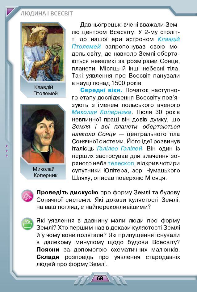 Я досліджую світ 4 клас І. В. Грущинська, З. М. Хитра, І. І. Дробязко 2021