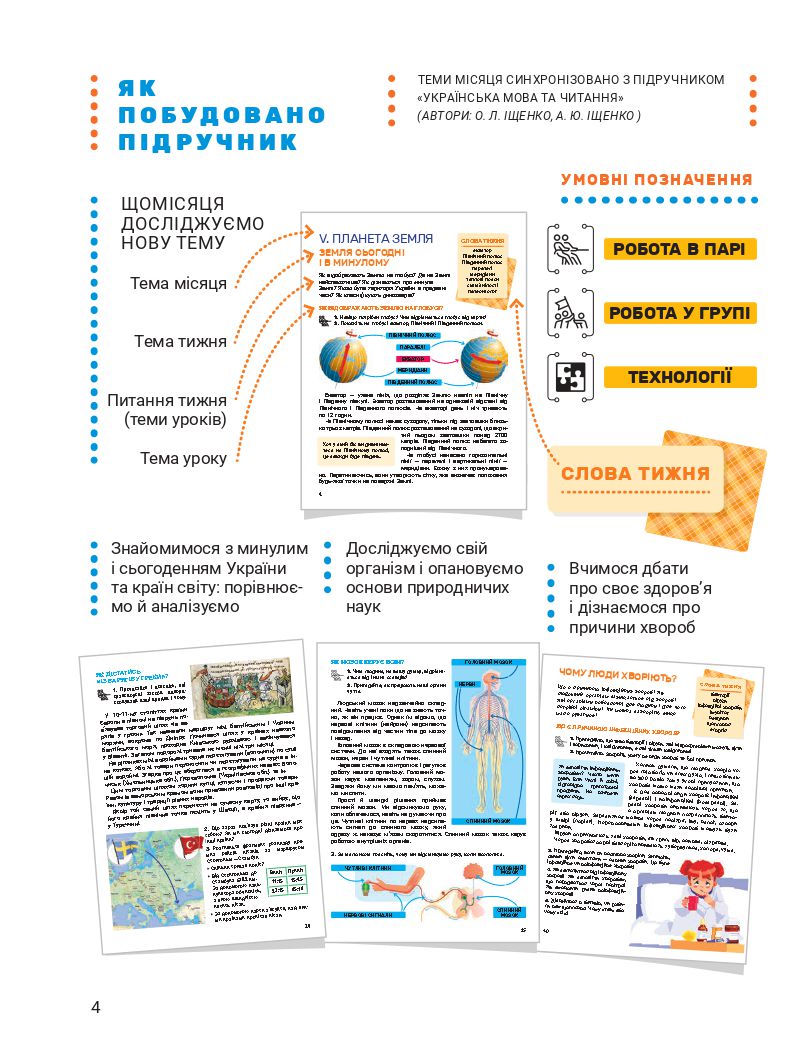 Я досліджую світ 4 клас О. Л. Іщенко, А. Ю. Іщенко, Ю. Б. Баранова 2021