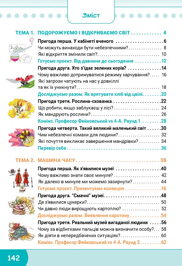 Я досліджую світ 4 клас О.В. Волощенко, О.П. Козак, Г.С. Остапенко 2021
