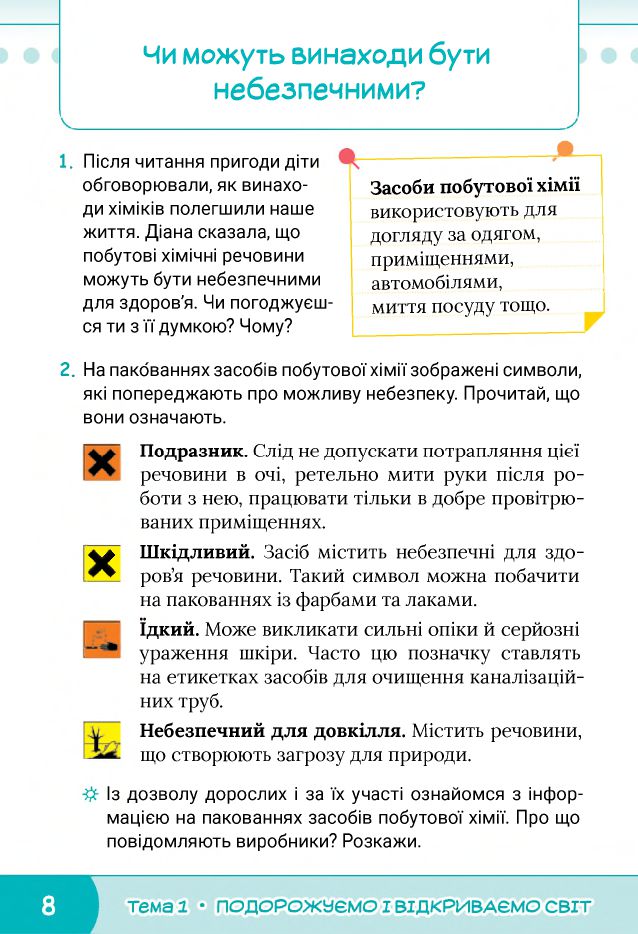 Я досліджую світ 4 клас О.В. Волощенко, О.П. Козак, Г.С. Остапенко 2021