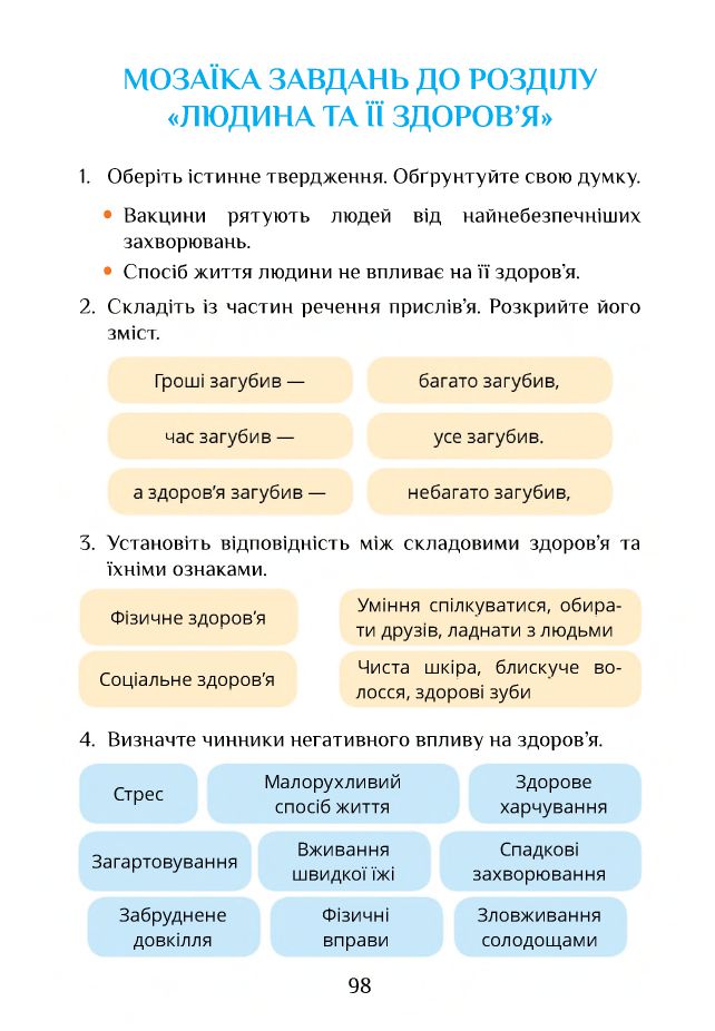 Я досліджую світ 4 клас Т. В. Воронцова, В. С. Пономаренко, І. В. Лаврентьева, О. Л. Хомич, Н. В. Андрук, К. С. Василенко 2021